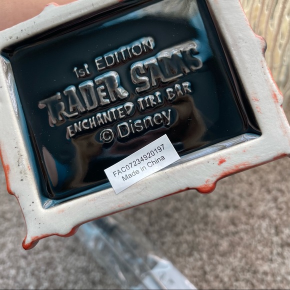 NEW Trader Sams Disneyland Haunted Mansion Gargoyle Tiki Mug 1st Edition Torches - Picture 4 of 6